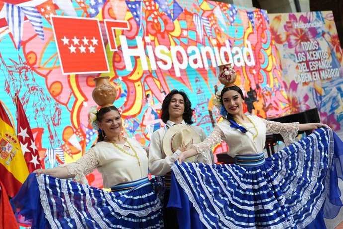 Imagen de la presentación de la Hispanidad 2026 en Madrid