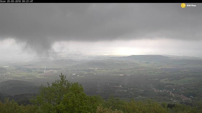 Archivo - La tormenta puede ir acompañada de granizo