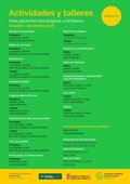 La Asociación Española Contra el Cáncer ofrece de octubre a diciembre actividades grupales para pacientes y familiares