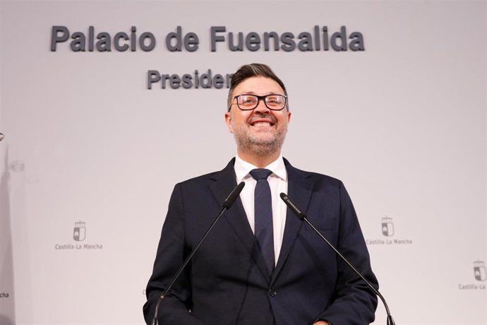 Archivo - El consejero de Educación de Castilla-La Mancha, Amador Pastor.