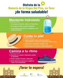 Sanidad recomienda adoptar medidas de prevención para el adecuado disfrute de las fiestas del Pino