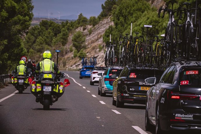 Cerca de 180 guardias civiles velarán por la seguridad de la etapa murciana de La Vuelta entre Cartagena y Lorca