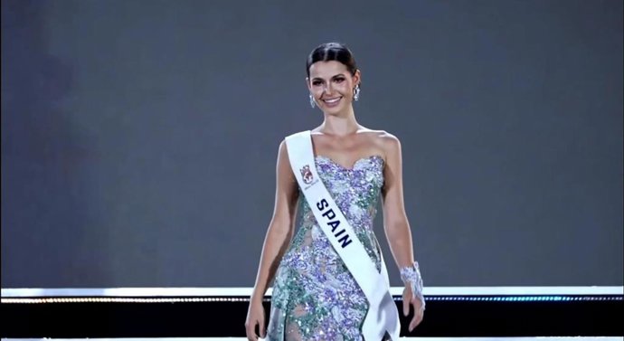 Elisabeth Reynés durante el certamen de Miss Mundo 2026