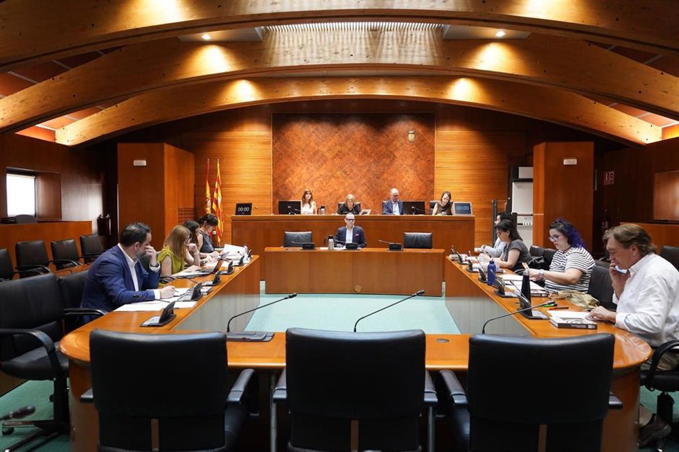 Reunión de la Comisión Institucional y de Desarrollo Estatutario del pasado mes de junio.