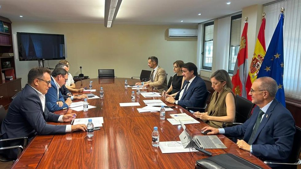 Reunión entre la Junta de CyL y Vitartis.