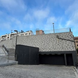 Aparcamiento de San Fausto en Basauri.