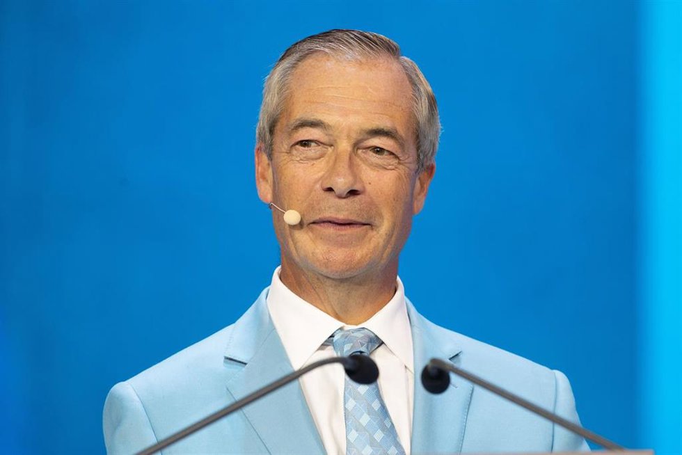 El líder de Reform UK, Nigel Farage, en una fotografía de archivo