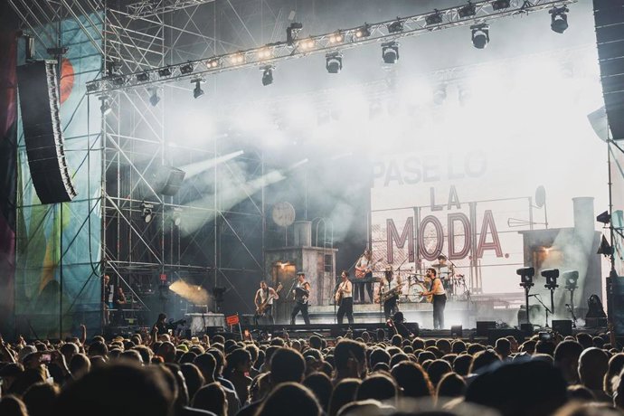 Concierto de La M.O.D.A en el Recorda Fest de A Coruña, 4 de septiembre de 2026
