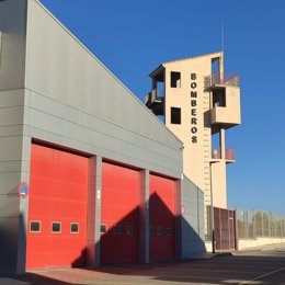 Archivo - Imagen del parque de bomberos de la Diputación de Jaén.