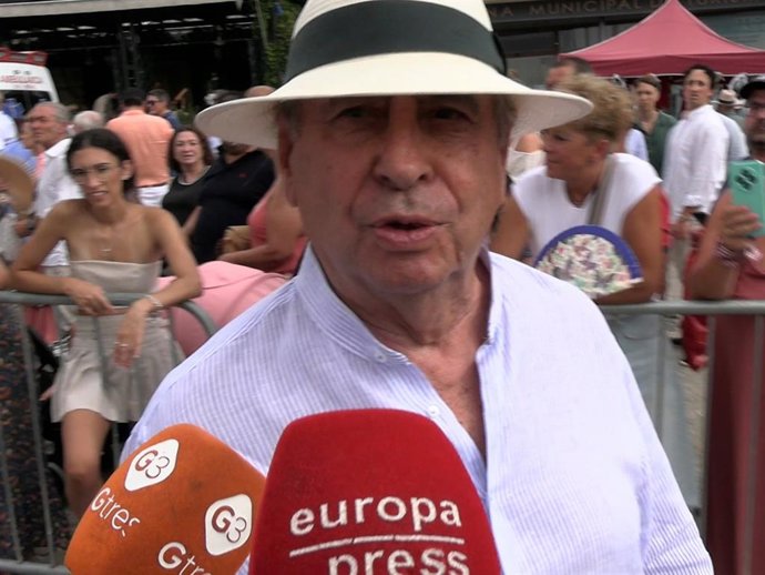 Pedro Trapote asiste a la Corrida Goyesca de Ronda