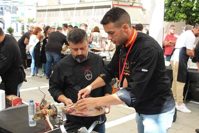 Archivo - Imagen de la Feria del Jamón de Valverde de Leganés