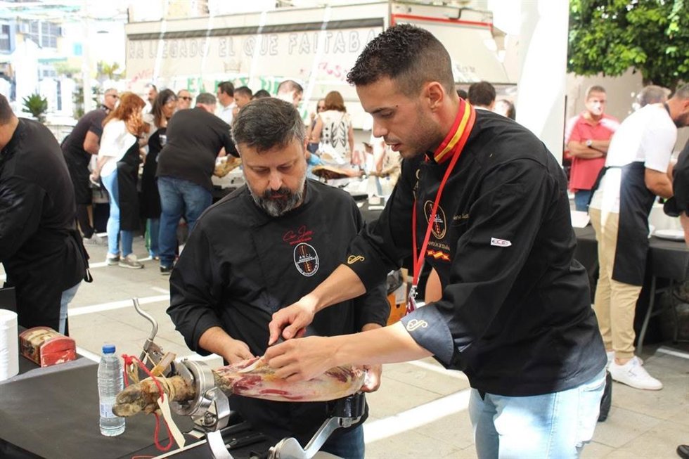 Archivo - Imagen de la Feria del Jamón de Valverde de Leganés