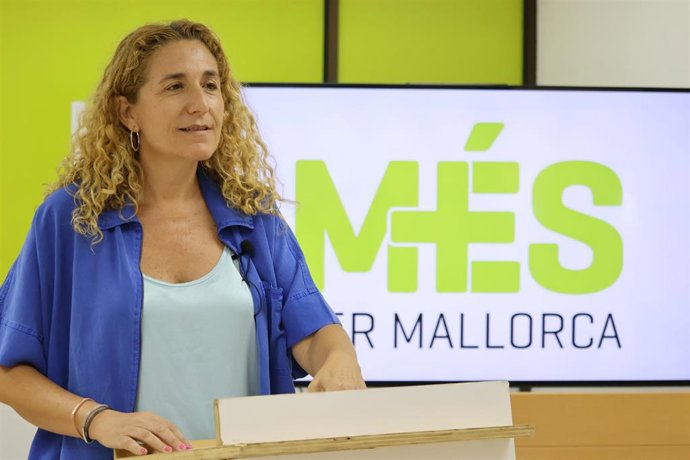 La portavoz de MÉS en el Consell de Mallorca, Catalina Inès Perelló.