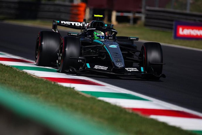 El piloto italiano de F1 Kimi Antonelli (Mercedes), en el GP de Italia 2026. 