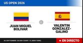 Foto: Juan Miguel Bolivar - Valentin Gonzalez-Galino, en directo hoy: sigue el partido de US Open Juniors, Boys