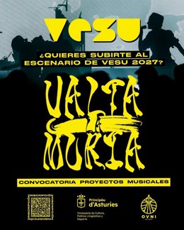 Cartel 'Valta La Muria'.