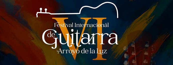 Archivo - Logo de la VI edición del Festival Internacional de Guitarra de Arroyo de la Luz