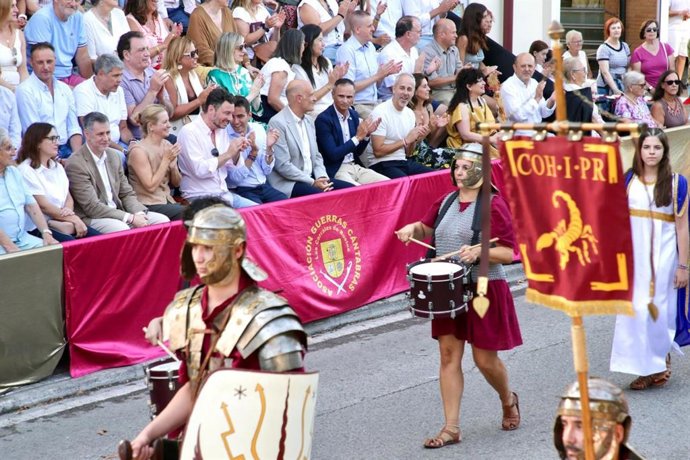 Desfile general de tribus y legiones de las Guerras Cántabras.
