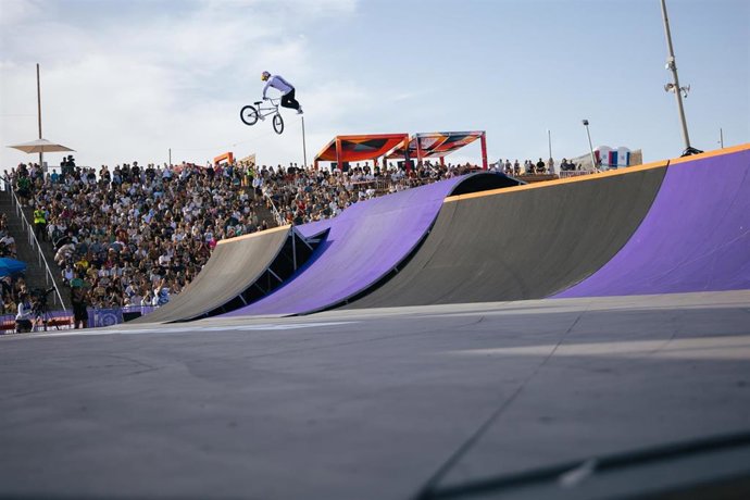 Imagen del festival 'Extreme Barcelona', en el Parc del Fòrum