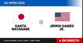 Foto: Kanta Watanabe - Jerrid Gaines Jr., en directo hoy: sigue el partido de US Open Juniors, Boys