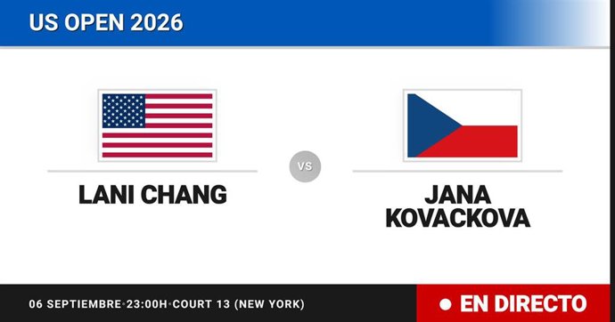 Lani Chang - Jana Kovackova: resumen y estadísticas del partido de Treintaidosavos de final de US Open Juniors, Girls