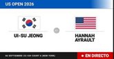 Foto: Ui-Su Jeong - Hannah Ayrault, en directo hoy: sigue el partido de US Open Juniors, Girls