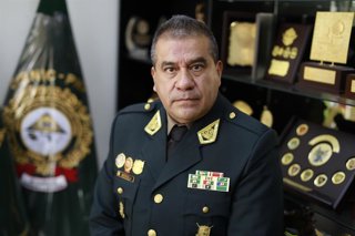 Archivo - El dimitido jefe de la Policía Nacional de Perú, Óscar Arriola, en una fotografía de archivo