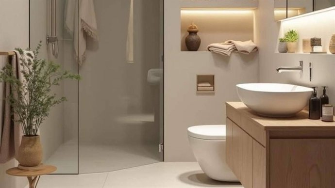 Inodoros inteligentes japoneses y duchas italianas, la tecnología que gana espacio en los baños modernos