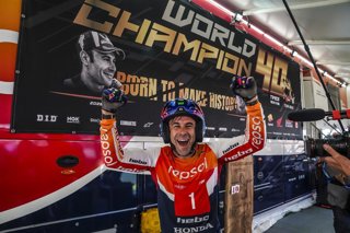 El piloto español de trial Toni Bou gana su 40º Mundial.