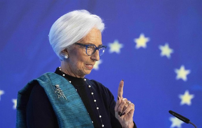 Archivo - La presidenta del Banco Central Europeo (BCE), Christine Lagarde