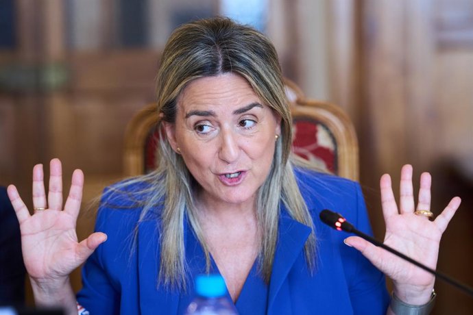 Archivo - La ministra de Educación, Formación Profesional y Deportes, Milagros Tolón, clausura un curso de verano del CIS, en el Palacio de la Magdalena, a 31 de julio de 2026, en Santander, Cantabria (España). El curso, organizado por el Centro de Invest
