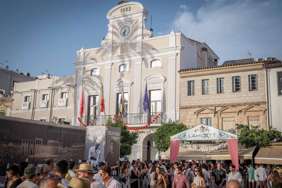 Ambiente del sábado en la Feria de Mérida