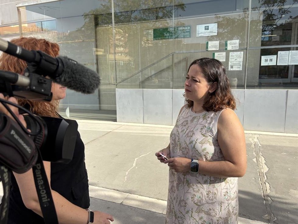 La secretaria de Educación del PSOE de Huelva, Irene Montiel.