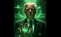 Donald Trump se convierte en Green Lantern en un vídeo antimigrates y belicista de la Casa Blanca hecho por IA