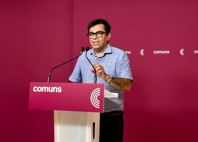 El portaveu dels Comuns i diputat al Congrés, Gerardo Pisarello