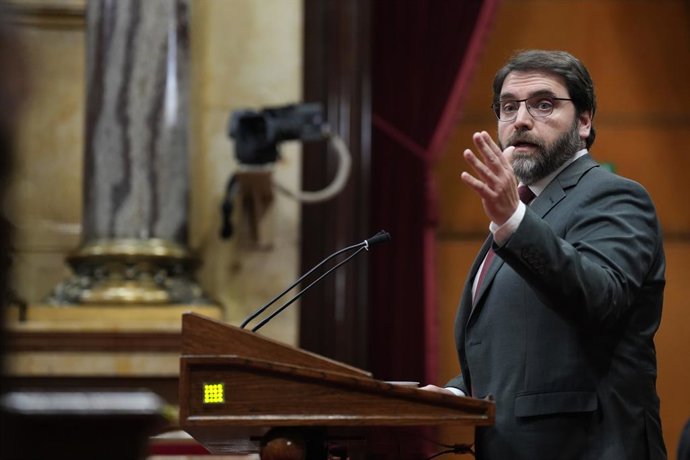 Archivo - El president del PSC-Units al Parlament, Ferran Pedret