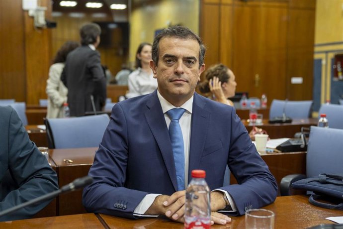 El parlamentario de Vox por Málaga Antonio Sevilla.