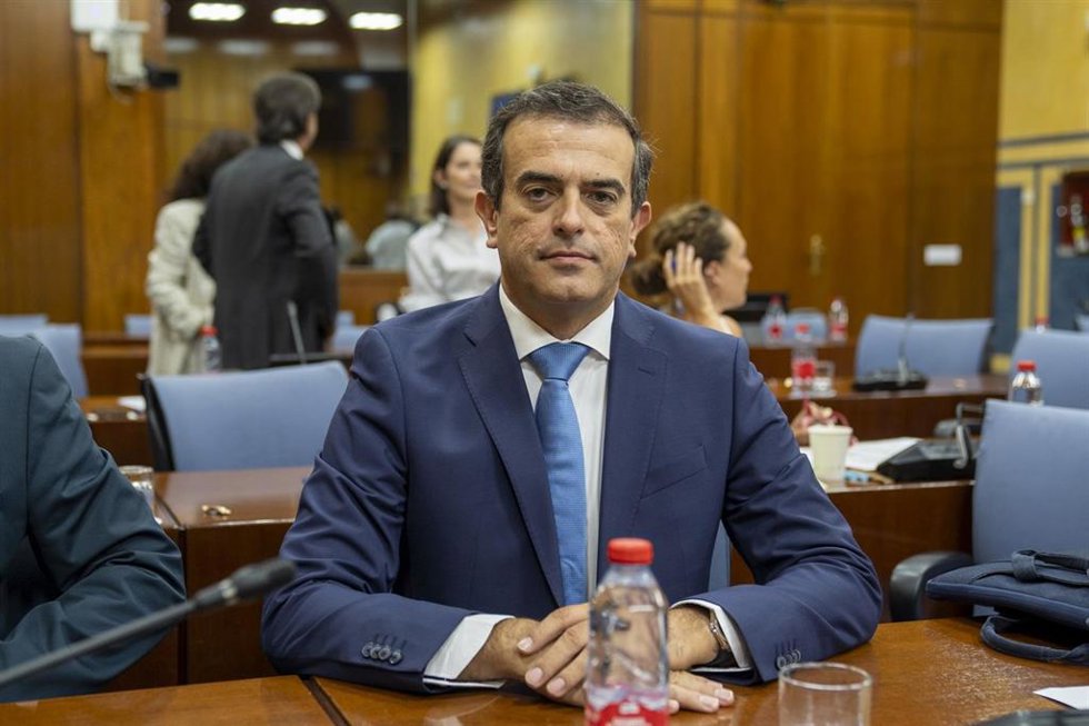 El parlamentario de Vox por Málaga Antonio Sevilla.