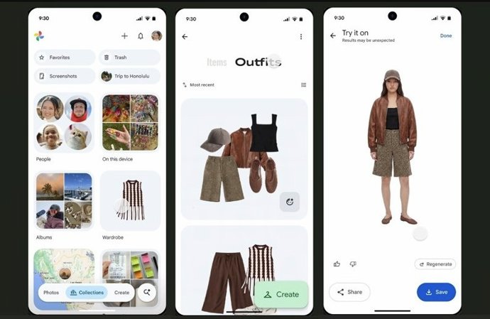 Recurso “Guarda-roupa” no Google Fotos.