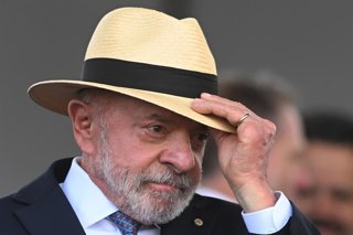 El presidente de Brasil, Luiz Inacio Lula da Silva, durante un reciente acto en Brasilia.