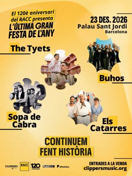 Cartell promocional de 'L'última gran festa de l'any'