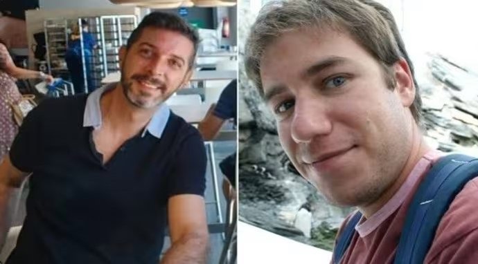 Archivo - Javier Marañón, natural de Peñarroya-Pueblonuevo (Córdoba), y el granadino David Rodríguez, ambos en prisión provisional en Guinea Ecuatorial desde principios de 2025.