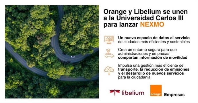 Orange y Libelium se unen a la Universidad Carlos III para lanzar NEXMO, un nuevo espacio de datos al servicio de ciudades más eficientes y sostenibles