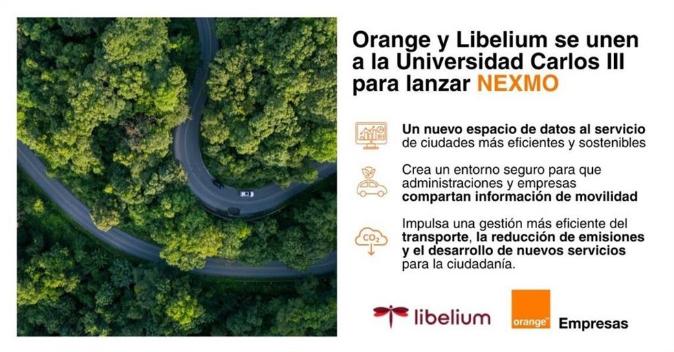 Orange y Libelium se unen a la Universidad Carlos III para lanzar NEXMO, un nuevo espacio de datos al servicio de ciudades más eficientes y sostenibles