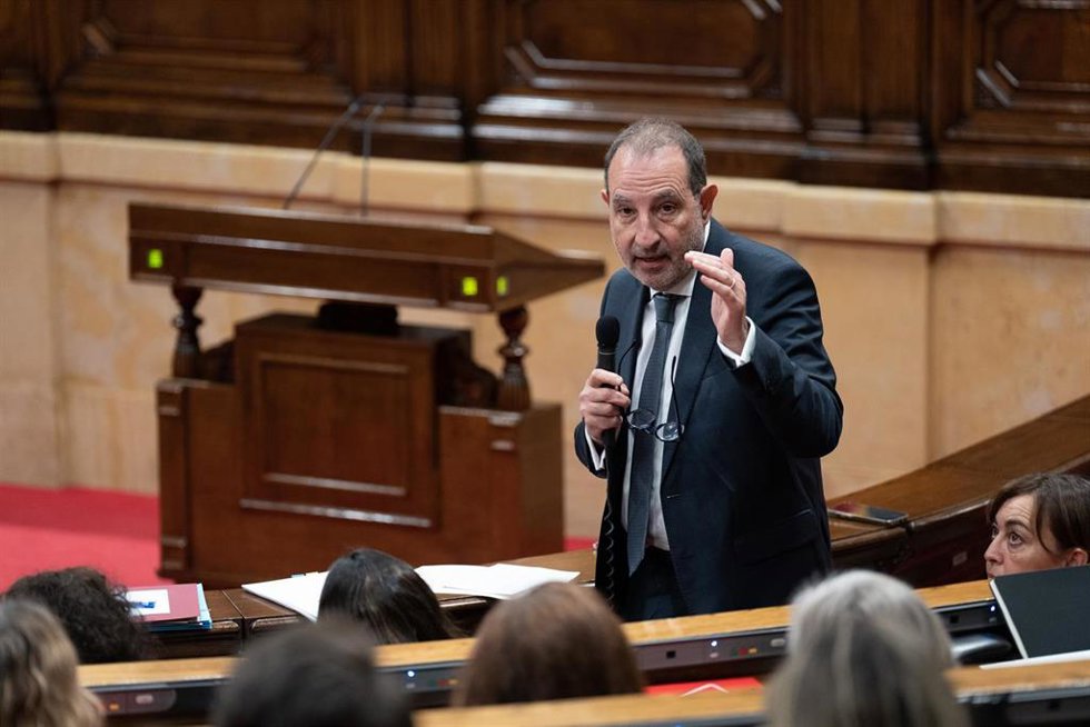 Archivo - El conseller de Justicia y Calidad Democrática de la Generalitat, Ramon Espadaler, en una imagen de archivo