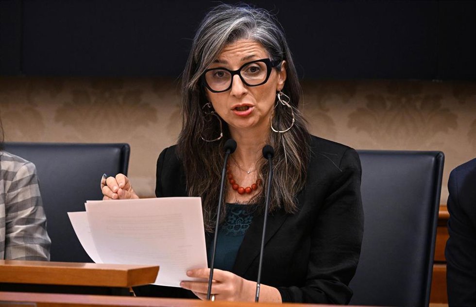 Archivo - La relatora especial de Naciones Unidas para los territorios palestinos ocupados, Francesca Albanese (archivo)