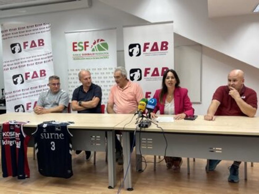 Presentación de la Euskal Kopa de baloncesto