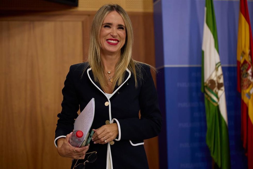 La portavoz de Educación del PSOE-A en el Parlamento andaluz, Patricia Alba.