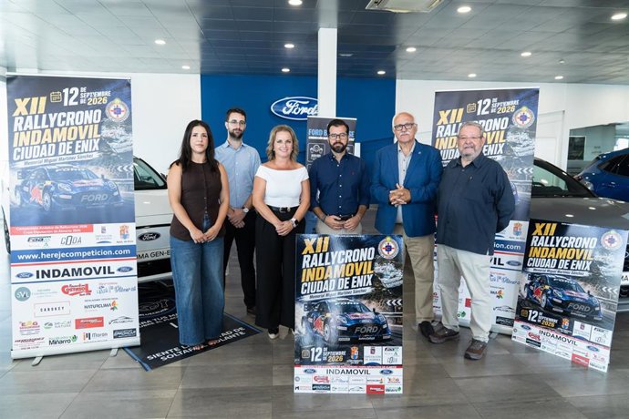 Acto de presentación del XII Rallycrono Indamóvil Ciudad de Enix-Memorial Miguel Martínez Sánchez.
