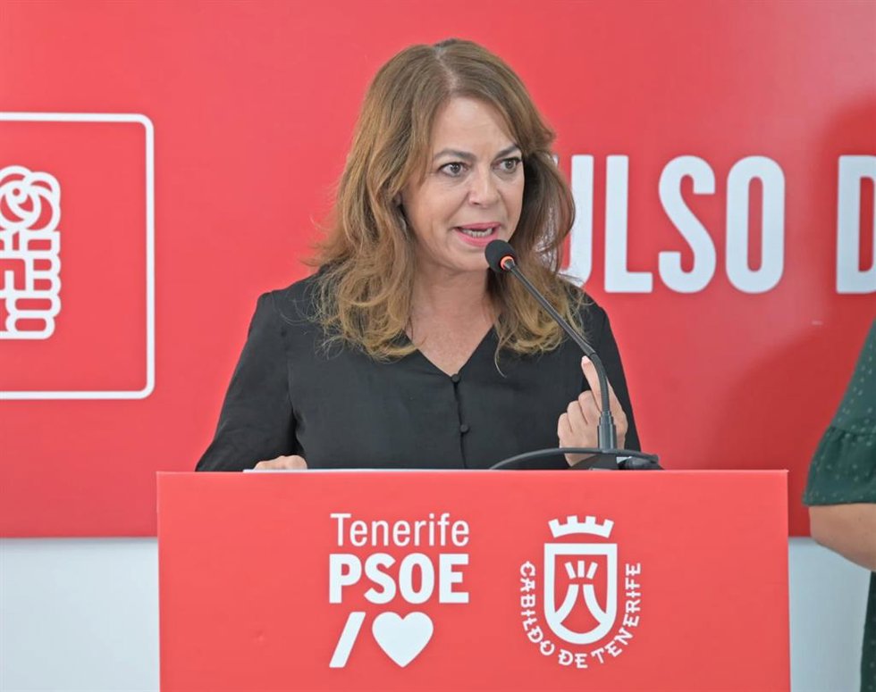 Tamara Raya, secretaria general del PSOE de Tenerife